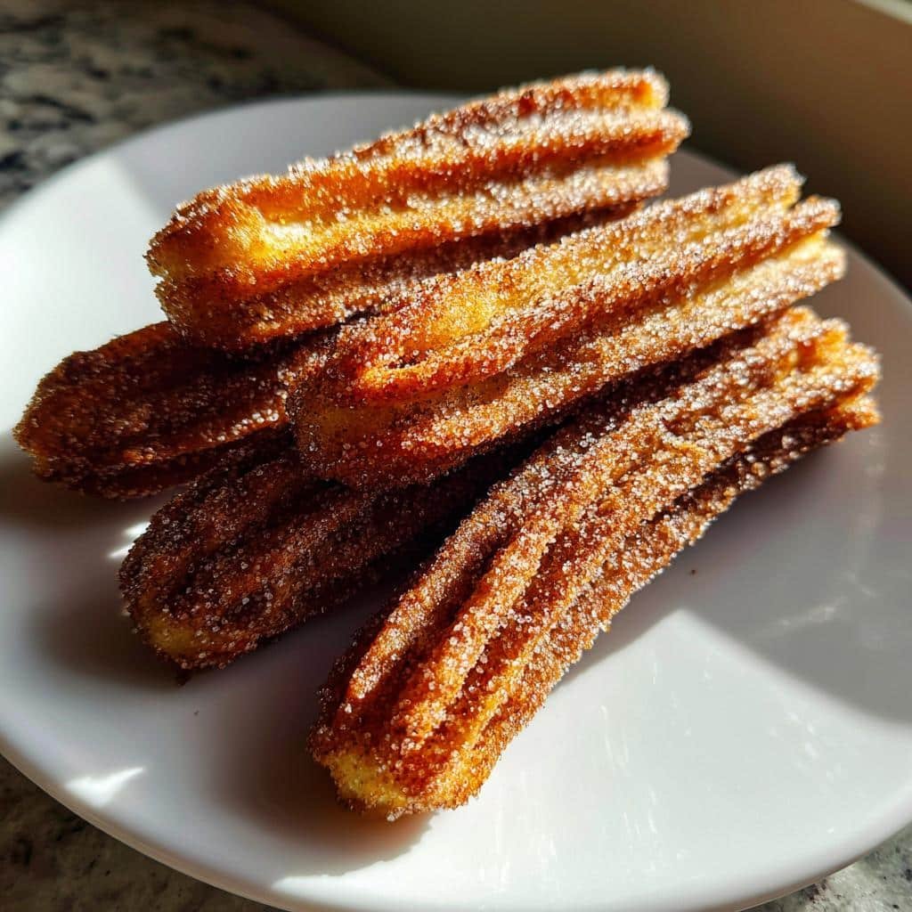 Air Fryer Brown Butter Cinnamon Sugar Churros - detail 1
