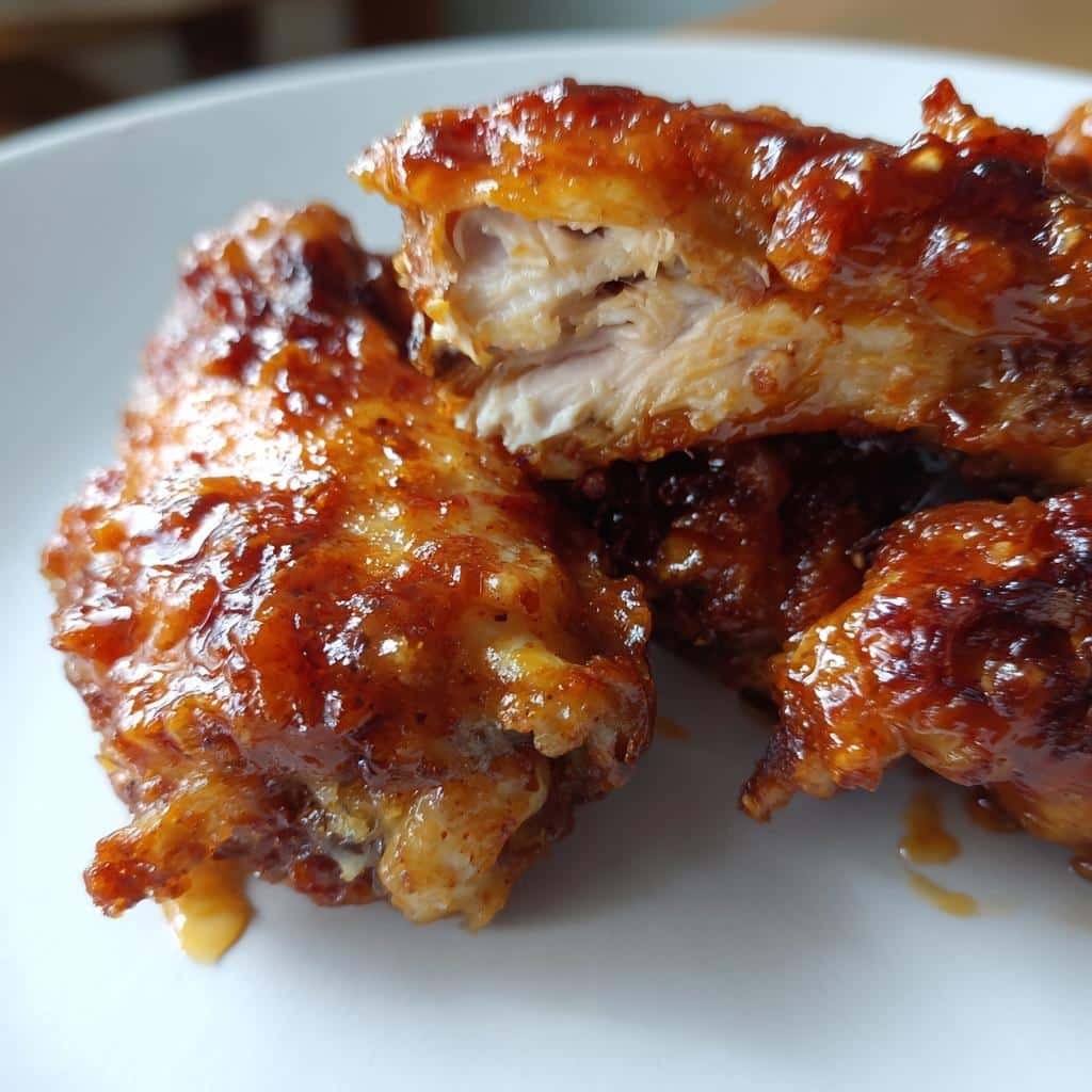 Air Fryer Buffalo Wings Honey Garlic - detail 1