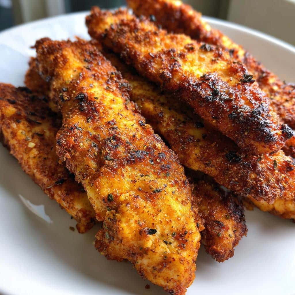 Air Fryer Cajun Chicken Sticks