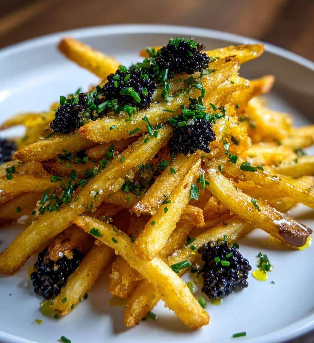 Air Fryer Caviar Fries