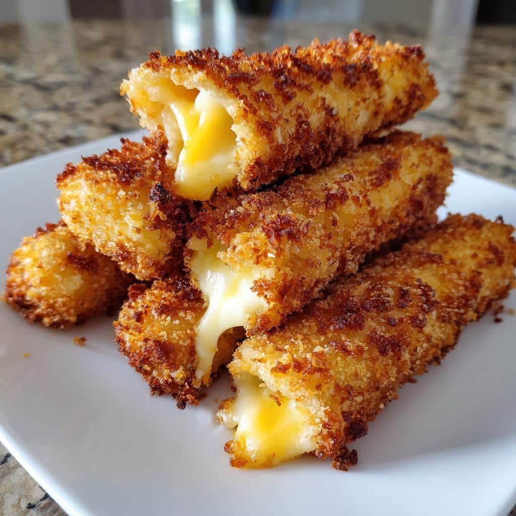 Air Fryer Cheddar Cheese Sticks