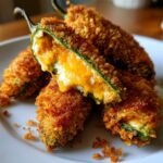 Air Fryer Cheese-Stuffed Jalapeño Poppers