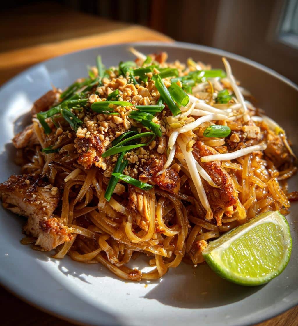 Air Fryer Chicken Pad Thai - detail 1