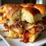 Air Fryer Chicken Parm Pizza Sliders