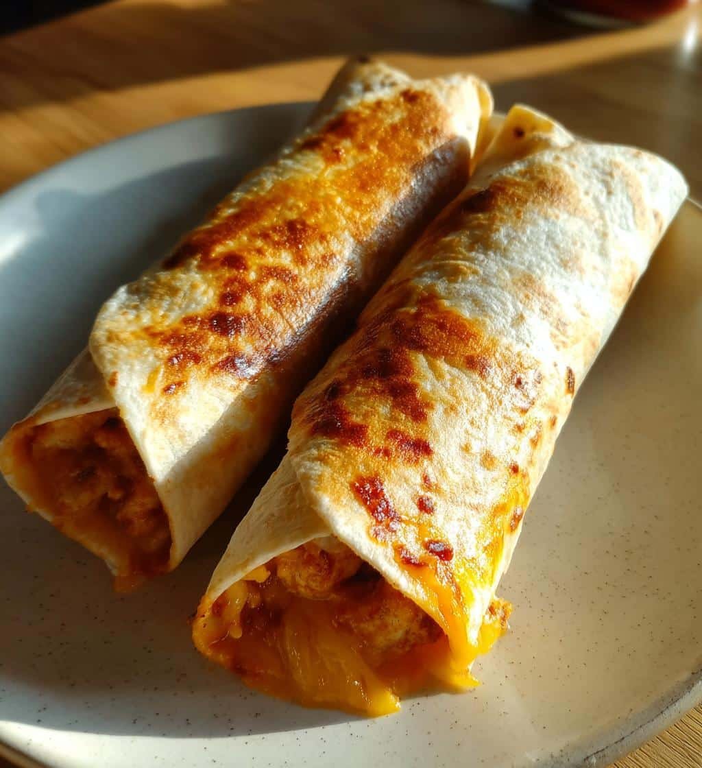Air Fryer Chili & Cheese Wraps - detail 1