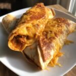 Air Fryer Chili & Cheese Wraps