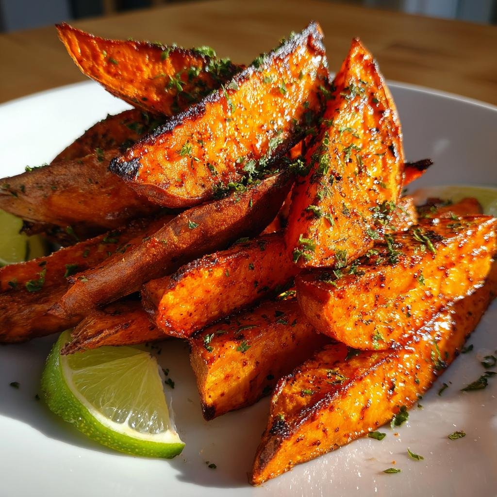 Air Fryer Chili-Lime Sweet Potato Wedges 30 Min Magic 4 Air Fryer Chili-Lime Sweet Potato Wedges - detail 1