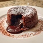 Air Fryer Chocolate Lava Cake