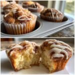 Air Fryer Cinnamon Roll Muffins