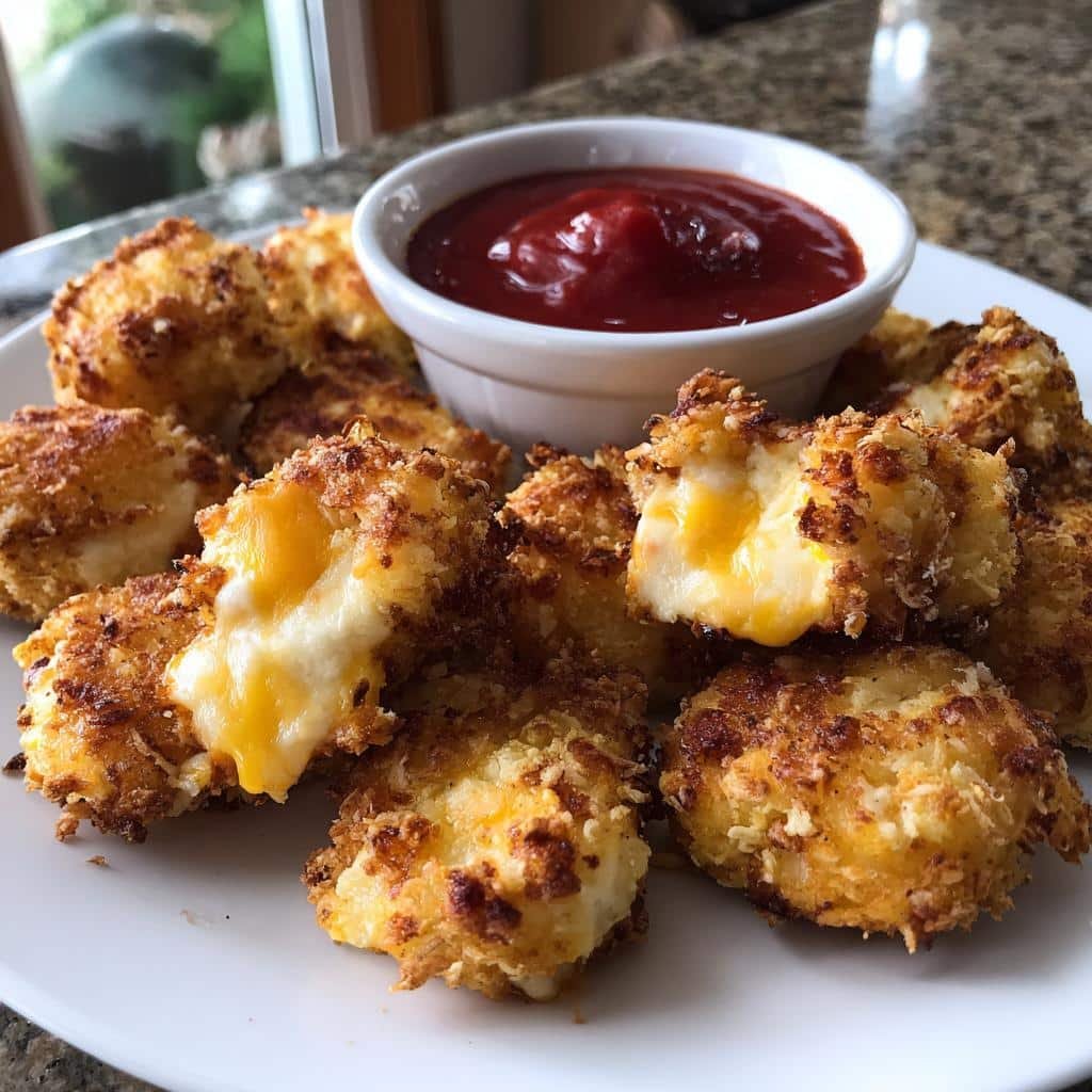 Air Fryer Cottage Cheese Pizza Nugget Bites - detail 1