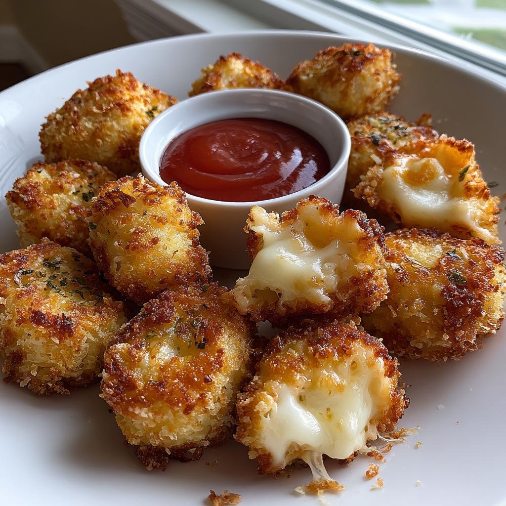 Air Fryer Cottage Cheese Pizza Nugget Bites