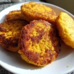 Air Fryer Crispy Cornmeal Polenta Cakes