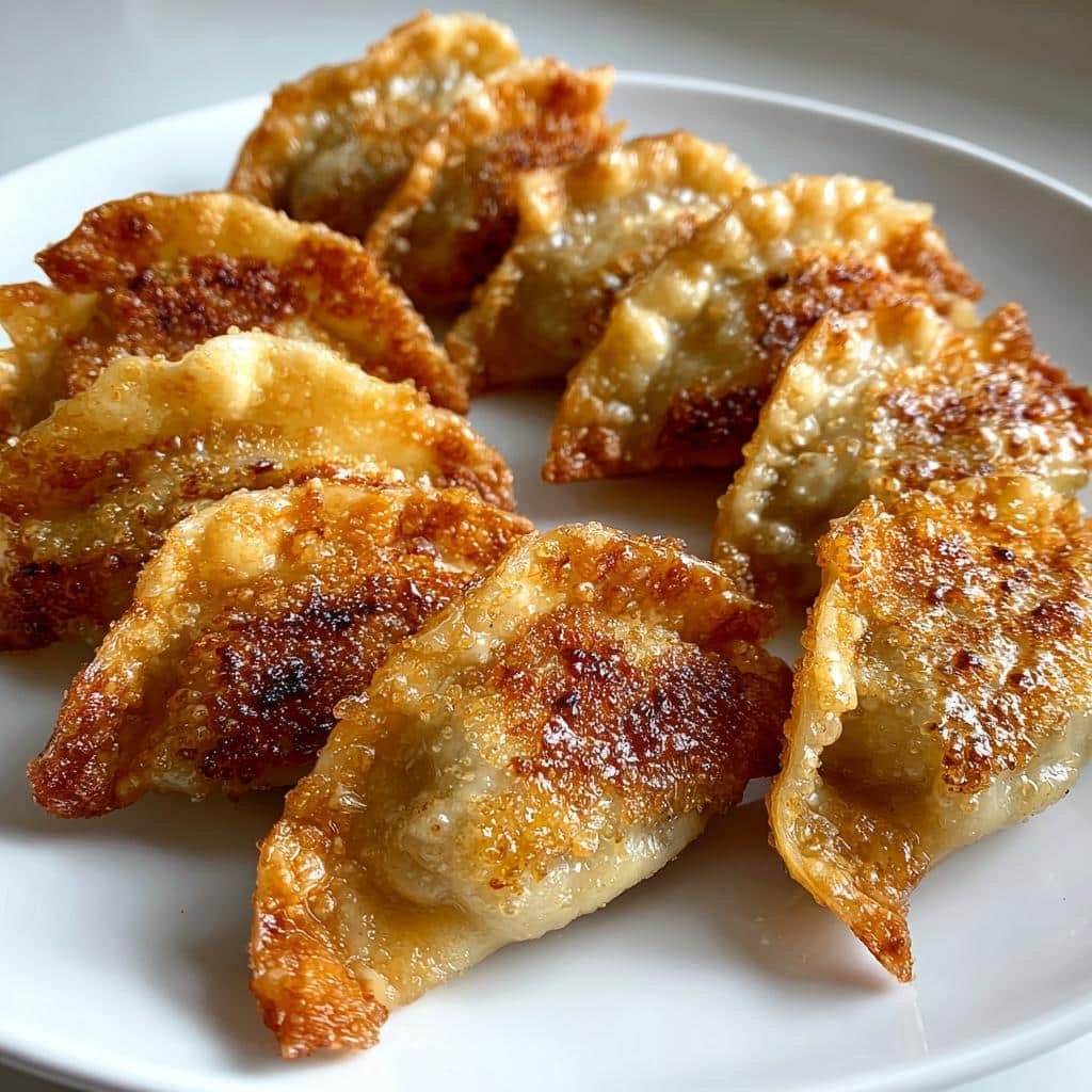 Air Fryer Crispy Dumplings  Potstickers - detail 1