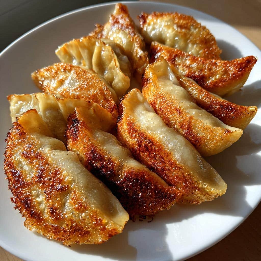 Air Fryer Crispy Dumplings Potstickers