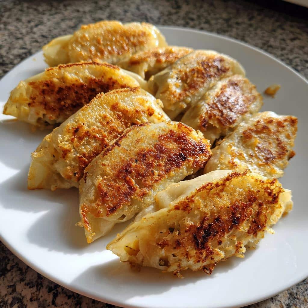 Air Fryer Crispy Dumplings Vegetarian - detail 1