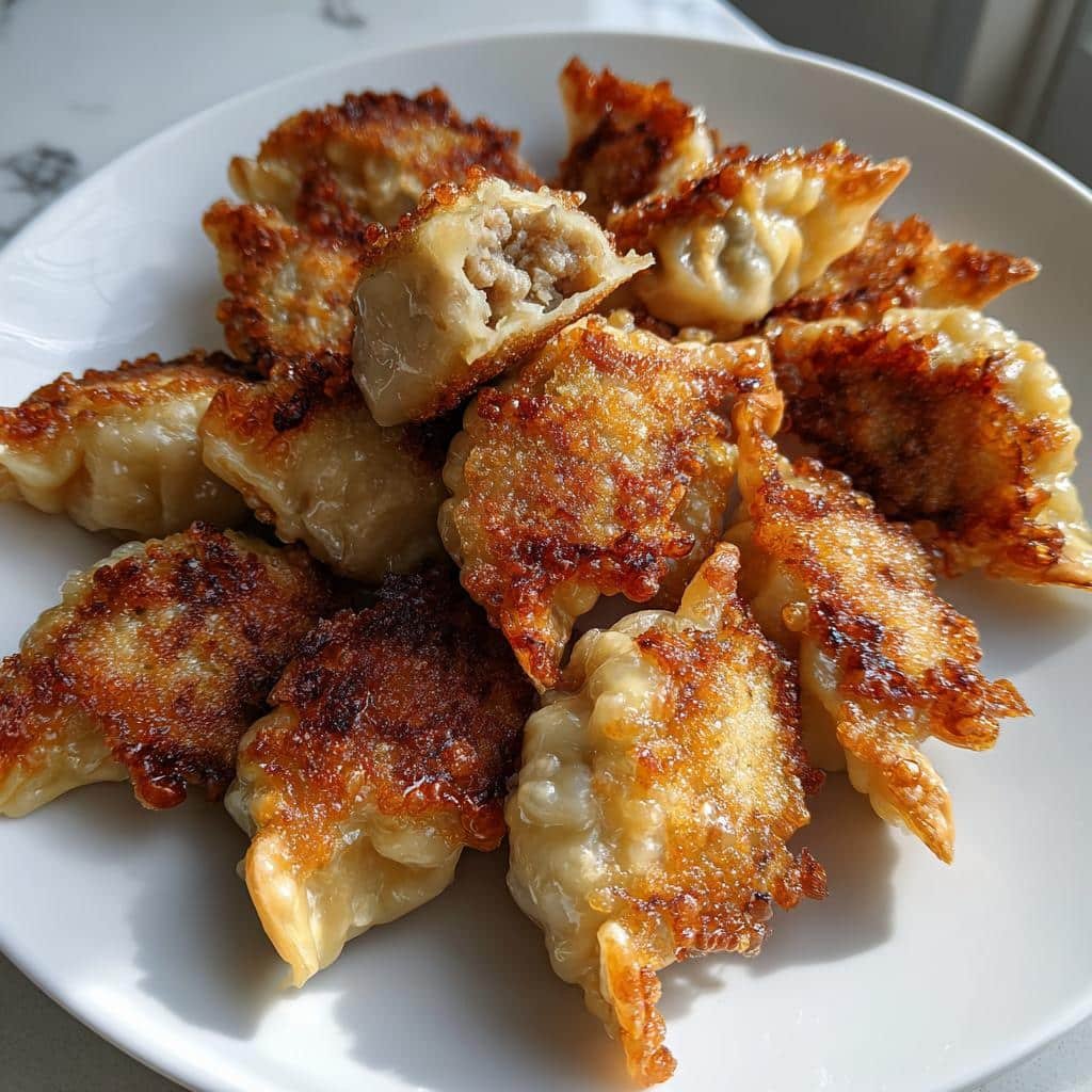 Air Fryer Crispy Dumplings Wontons