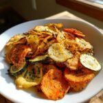 Air Fryer Crispy Herb Blend Vegetable Chips