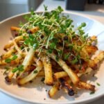 Air Fryer Crispy Microgreens Fries