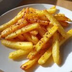 Air Fryer Crispy Saffron Potato Fries