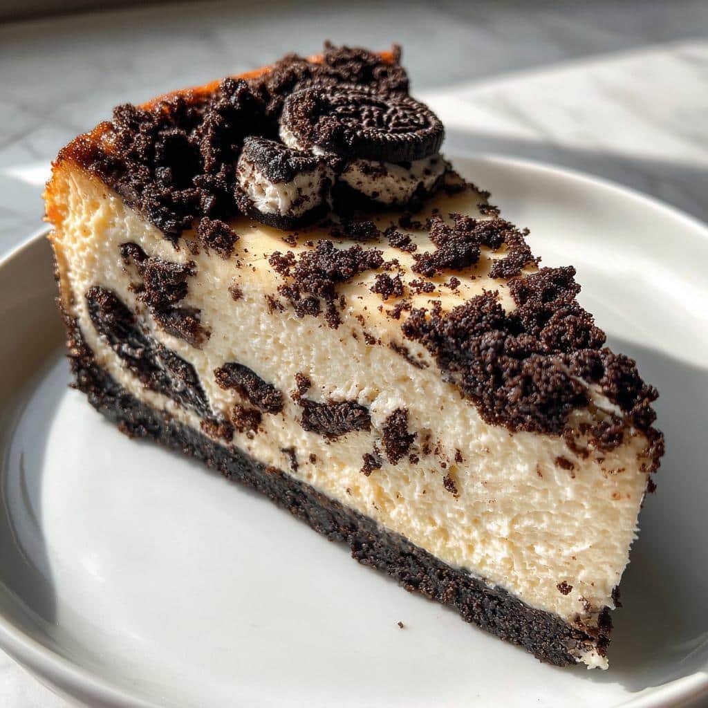 Air Fryer Decadent Oreo Cheesecake Recipe - detail 1