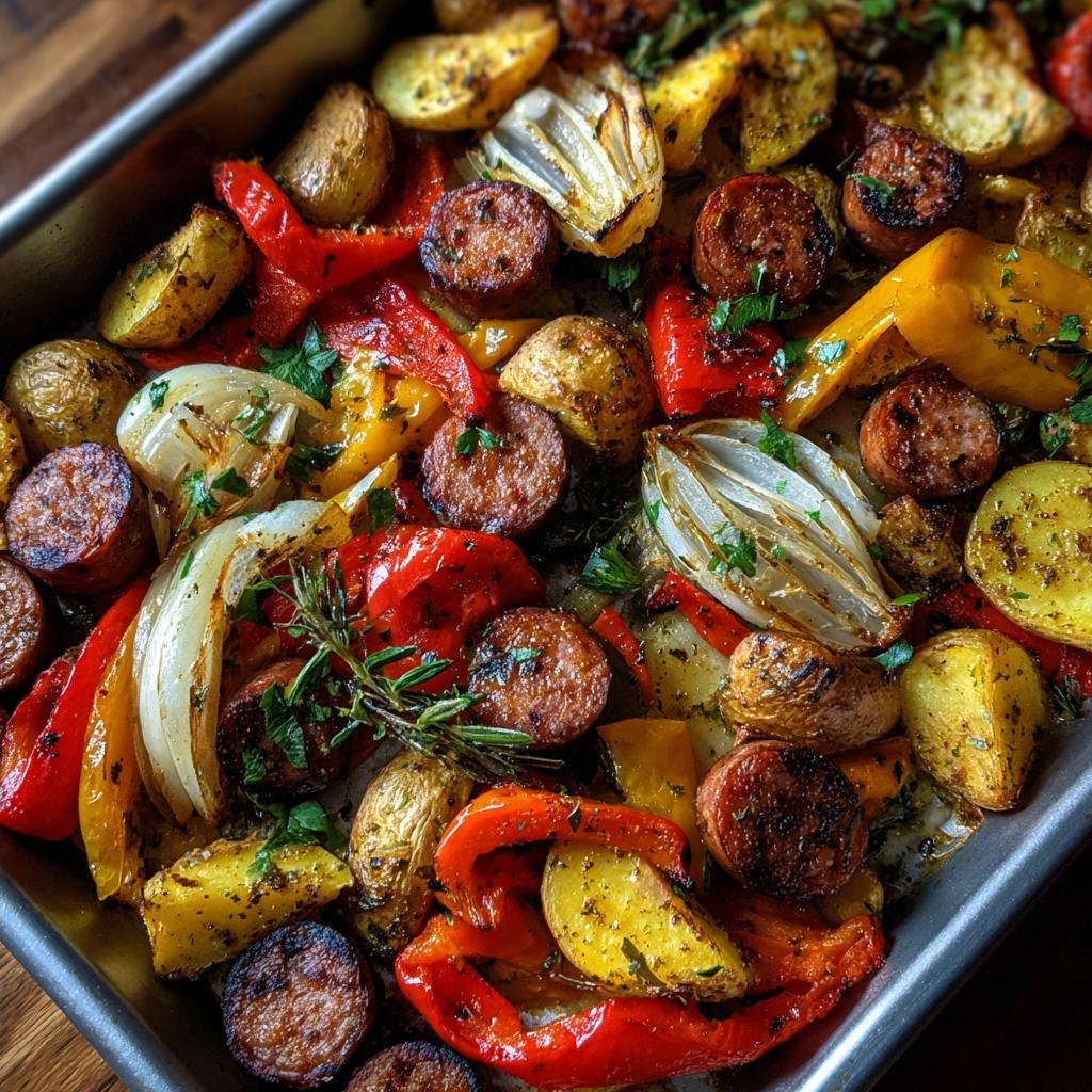 15-Minute Air Fryer Dump & Bake Sausage Sheet Pan Bliss 4 Air Fryer Dump & Bake Sausage Sheet Pan - detail 1
