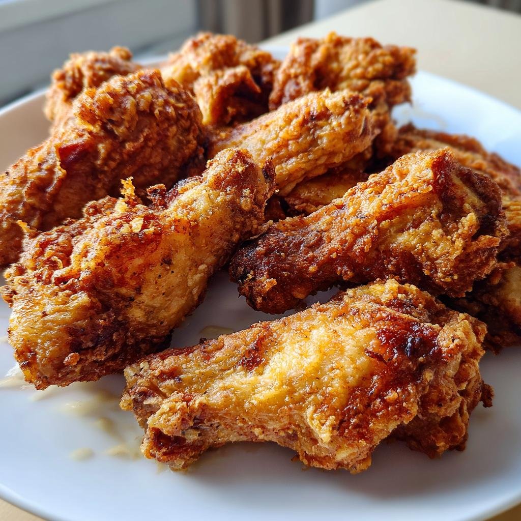 Air Fryer Easy Crispy Oven Baked Chicken Wings - detail 1