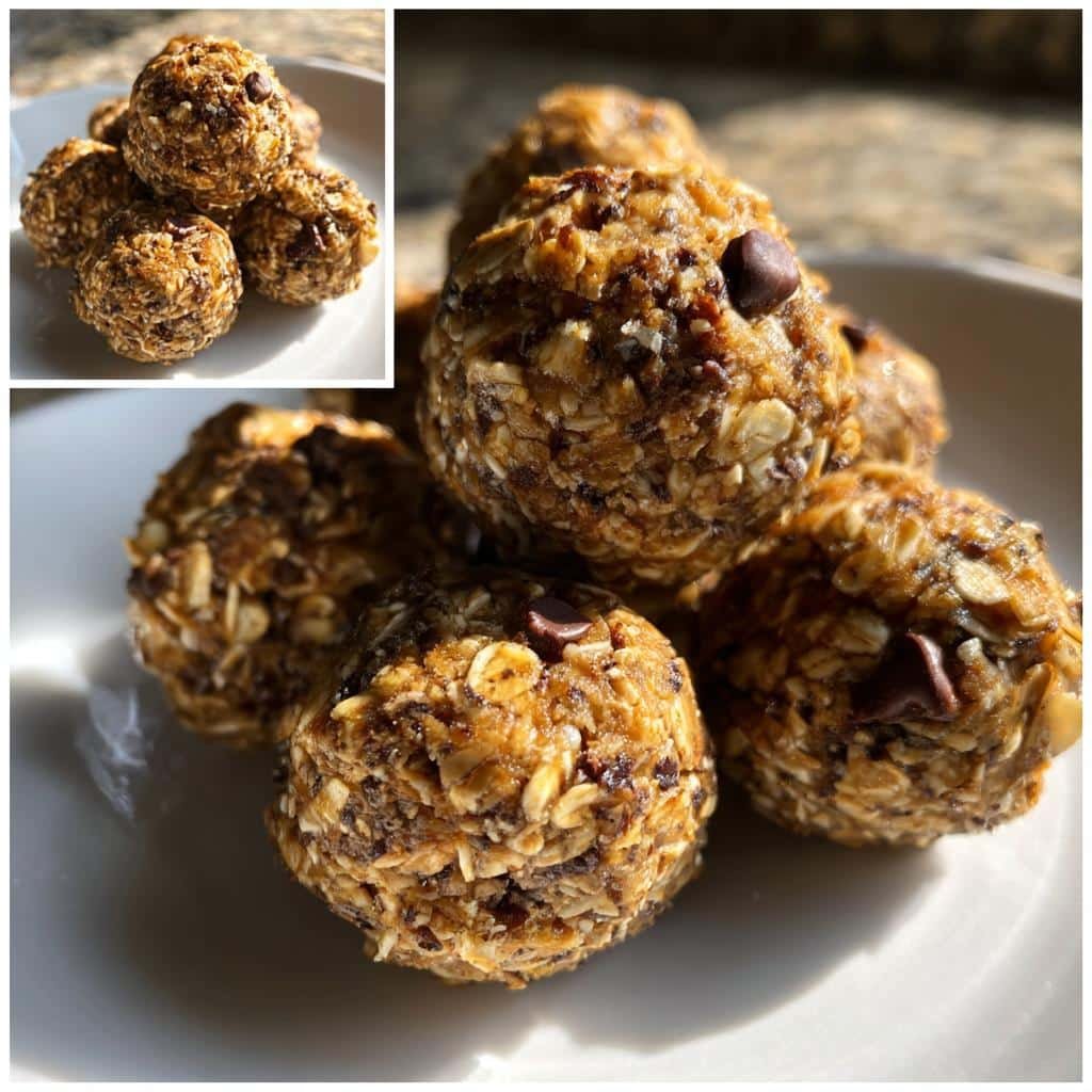 15-Minute Air Fryer Energy Balls: Irresistible & Healthy! 4 Air Fryer Easy No Bake Energy Balls - detail 1