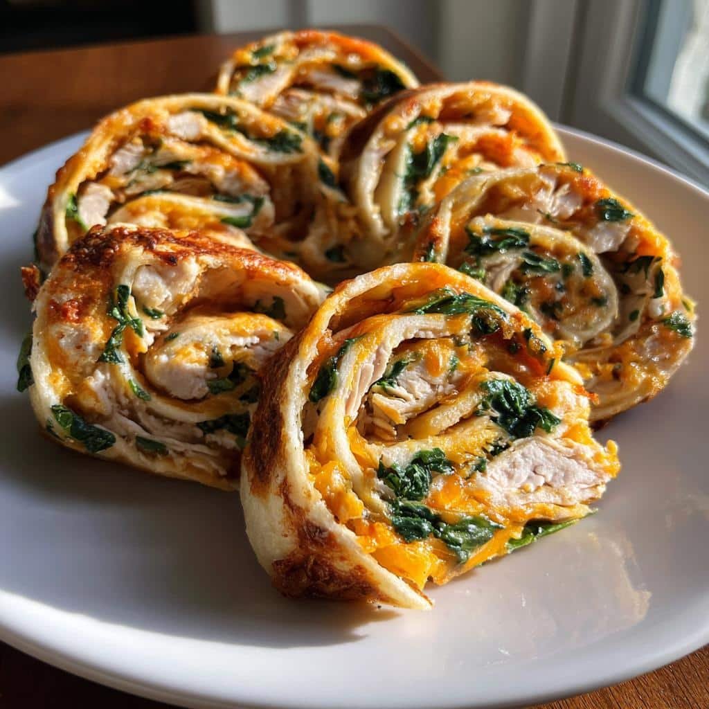 Air Fryer Easy Turkey Pinwheels (Air Fryer)