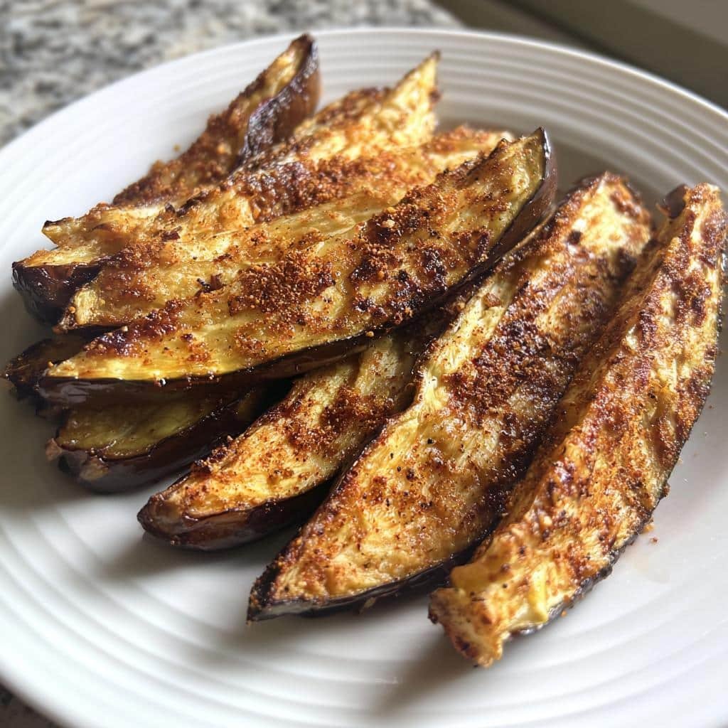 Air Fryer Eggplant Wedges