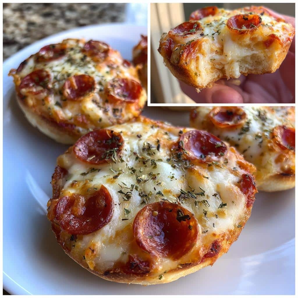 Air Fryer English Muffin Pizza Bites for Kids - detail 1
