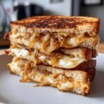 Air Fryer French Onion Grilled Cheese