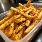 Air Fryer Fries Meal Prep Boxes