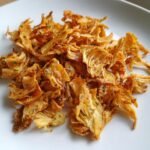 Air Fryer Garlic & Herb Jackfruit Chips
