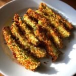 Air Fryer Garlic Parmesan Avocado Fries