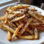 Air Fryer Garlic Parmesan Rosemary Fries
