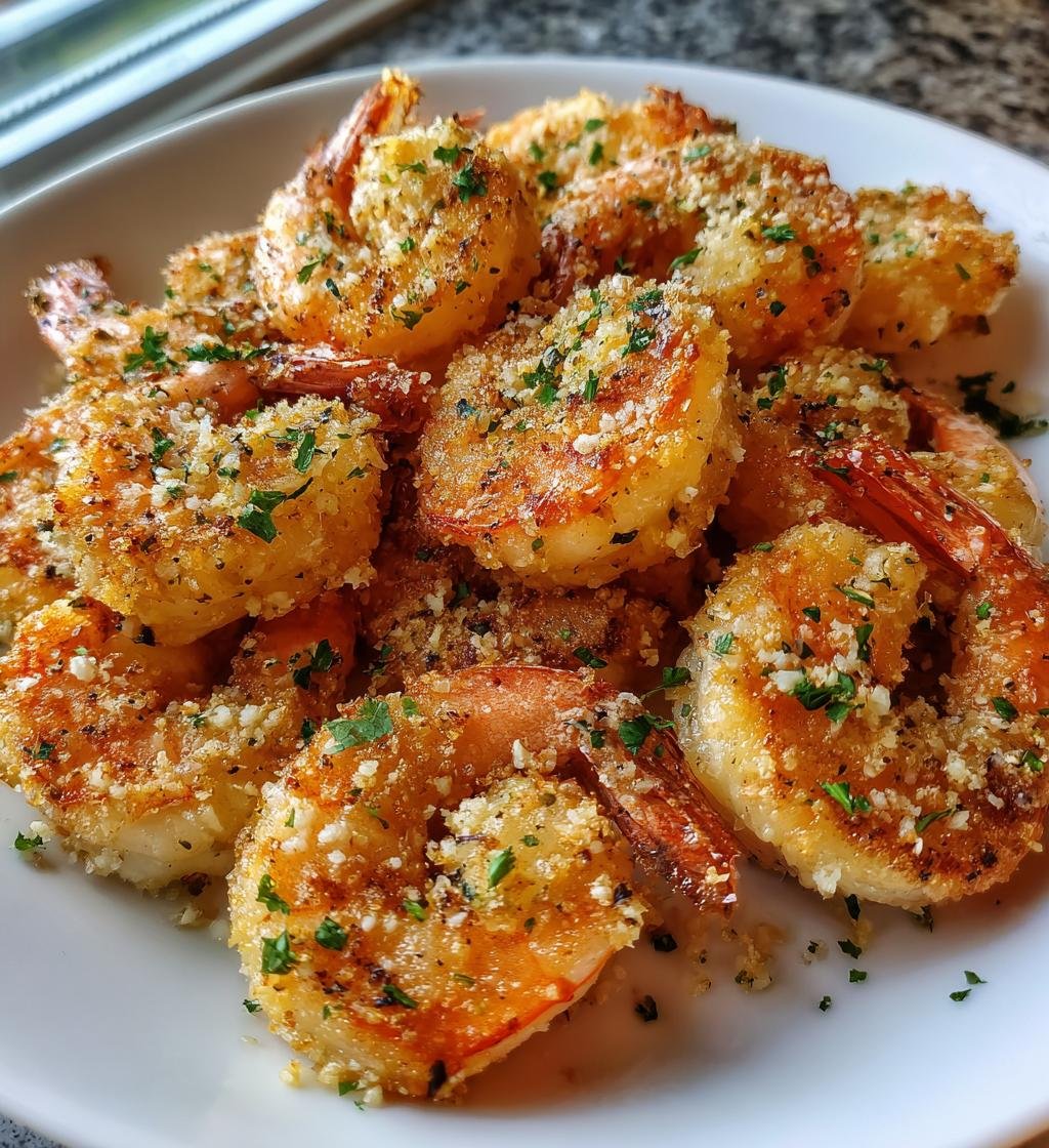 Air Fryer Garlic Parmesan Shrimp - detail 1