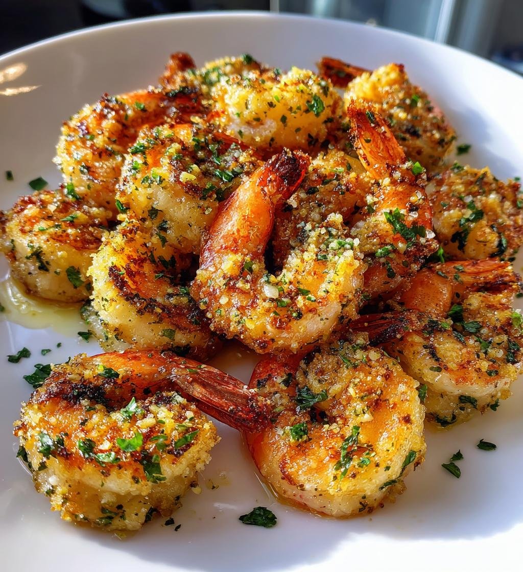 Air Fryer Garlic Parmesan Shrimp