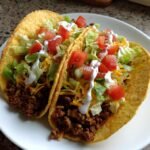 Air Fryer Ground Beef Tacos Soft Tortillas