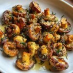 Air Fryer Herb Roasted Mushrooms