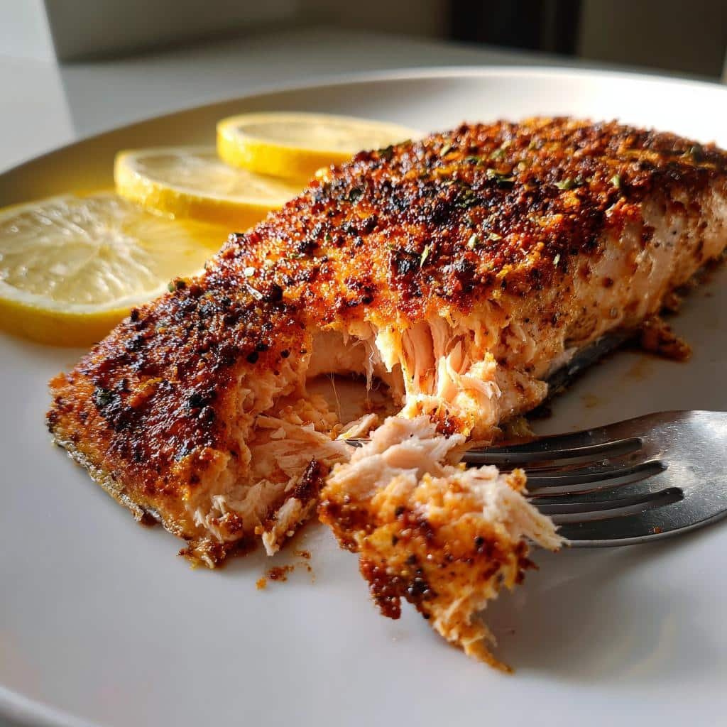 Air Fryer High-Protein Salmon Cajun
