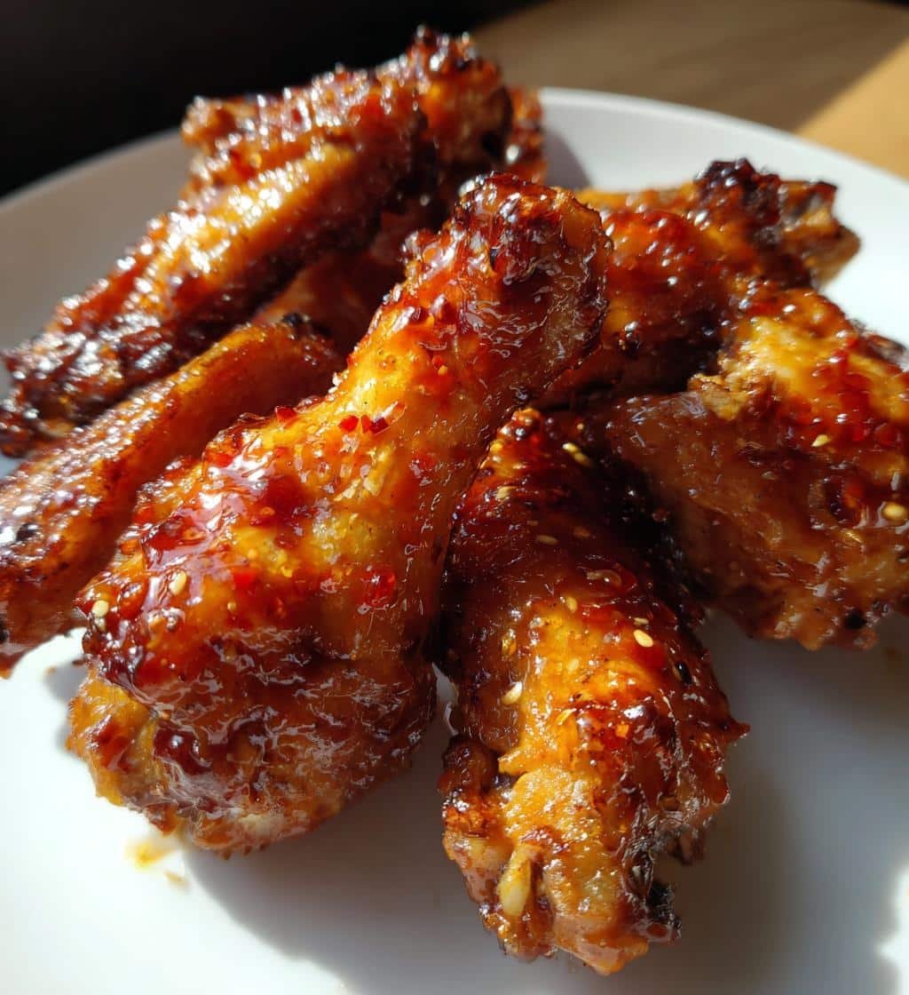 Air Fryer Homemade Buffalo Wings Thai Sweet Chili