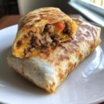 Air Fryer Homemade Taco Bell Burrito Wraps