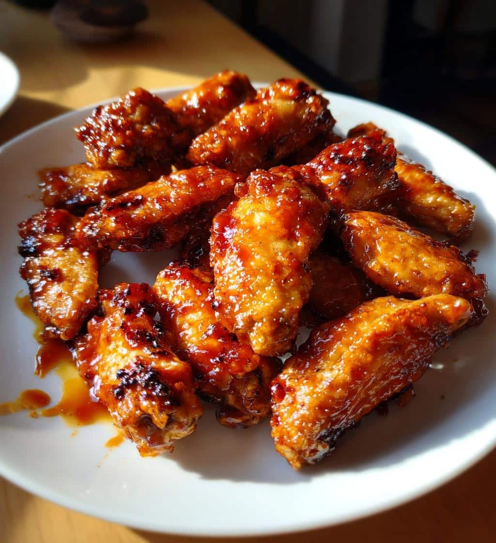 Crispy Air Fryer Honey BBQ Buffalo Wings in Just 30 Minutes 4 Air Fryer Honey BBQ Buffalo Air Fryer Wings - detail 1