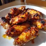Air Fryer Honey BBQ Buffalo Air Fryer Wings