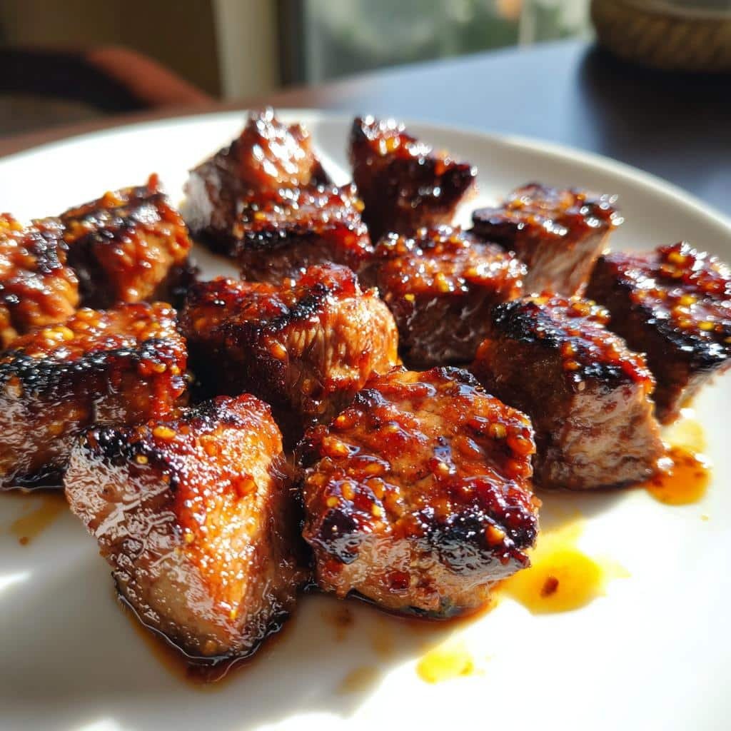 45-Minute Air Fryer Honey Garlic Steak Bites - Irresistible! 4 Air Fryer Honey Garlic Steak Bites - detail 1