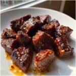 Air Fryer Honey Garlic Steak Bites