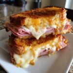Air Fryer Honey Mustard Glaze Sandwich