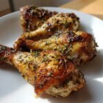 Air Fryer Italian Herb Butter Air Fryer Drumsticks