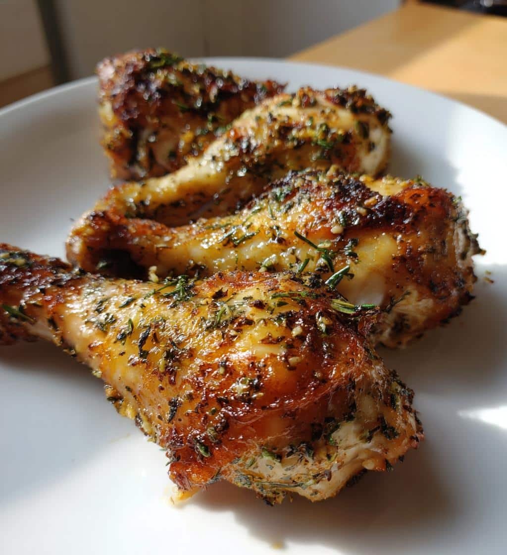 Air Fryer Italian Herb Butter Air Fryer Drumsticks