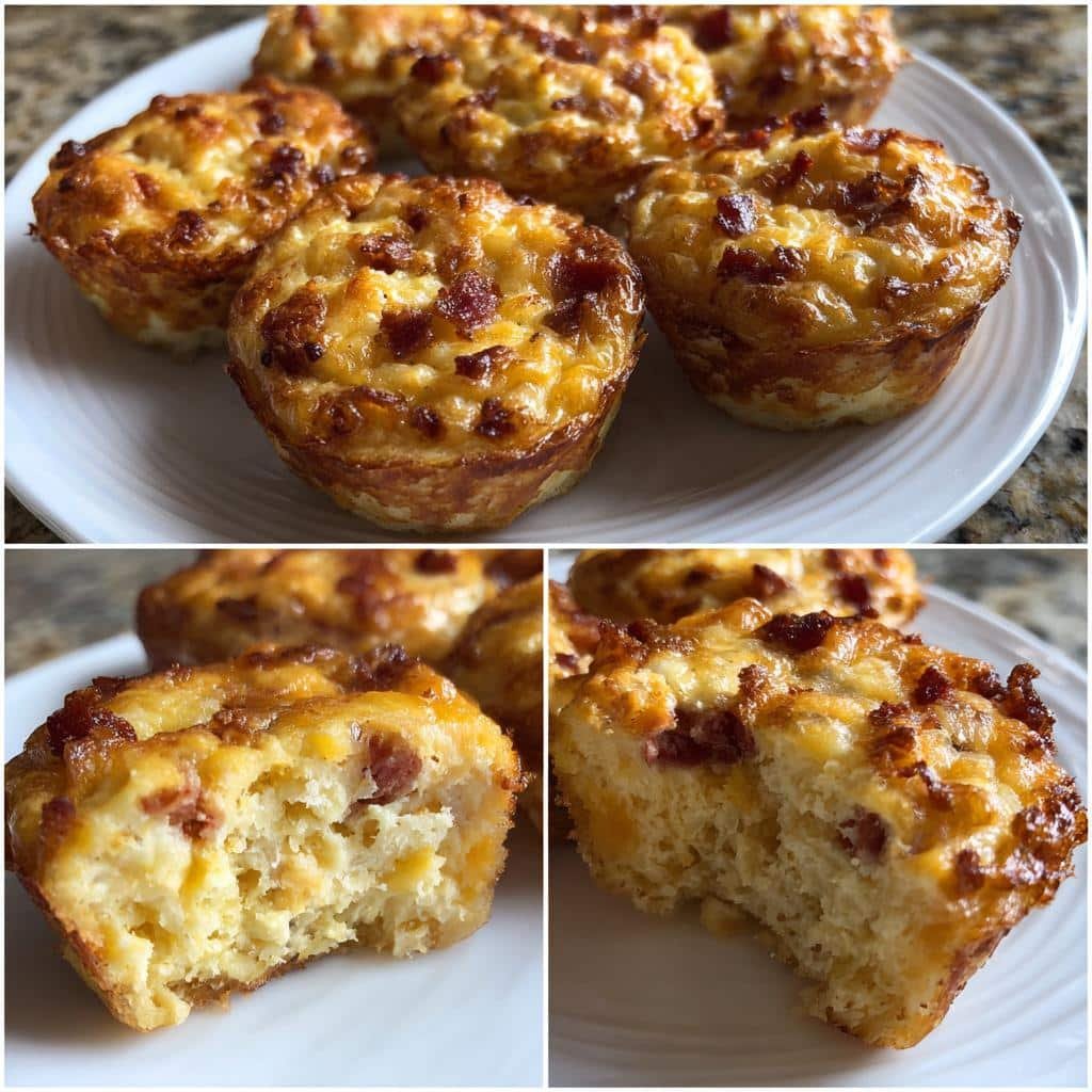 Fluffy Air Fryer Keto Egg Bites with Bacon Cheddar in 15 Minutes 4 Air Fryer Keto Egg Bites Bacon Cheddar - detail 1